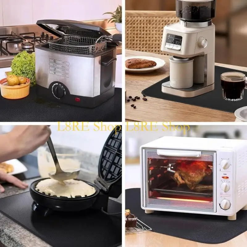 L8RE 내열성 매트 60x40cm 방화 및 방수 바닥 보호기