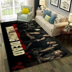 Horror TV The Walking Dead TWD Carpet Rug for Home Living Room Bedroom Sofa Doormat Decor,kid Play Area Rug Non-slip Floor Mat