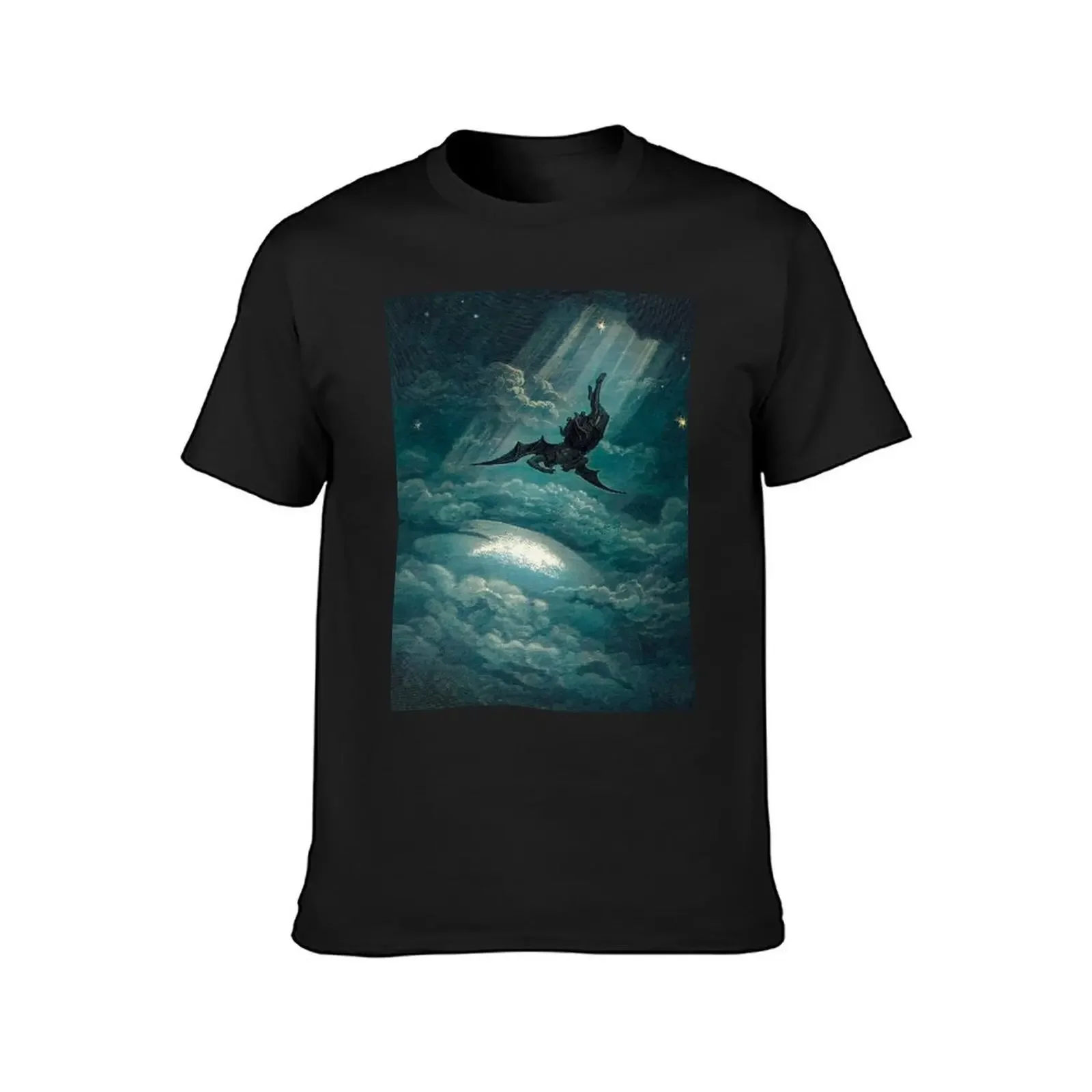 Paradise Lost (Colorized)by Gustave Doré T-Shirt custom t shirt blacks rapper graphic tees summer top plus size men clothing