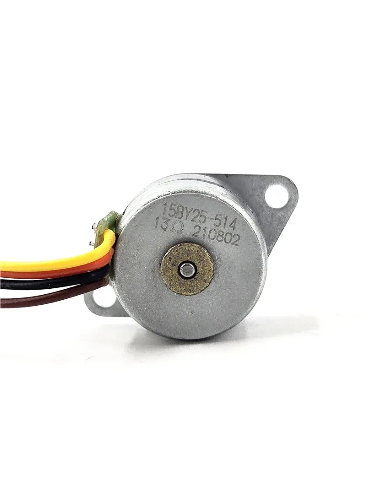 1PC Micro 15MM Diameter Stepper Motor 2-Phase 4-Wire Stepping Motor 13 Ohms with 17 Copper Teeth Gear for Digital Camera