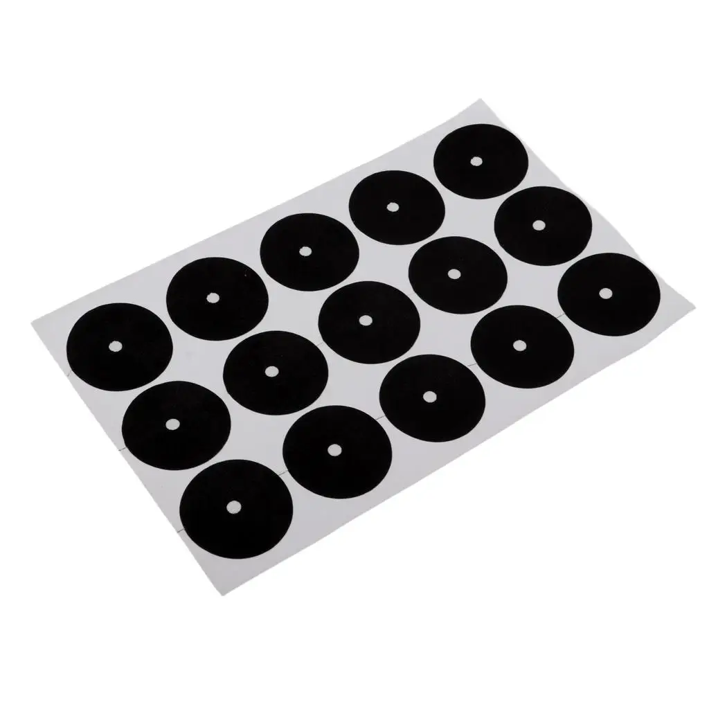 Set of 15 Pool Table s - Self-adhesive - 35mm Diameter - Billiards Accessories