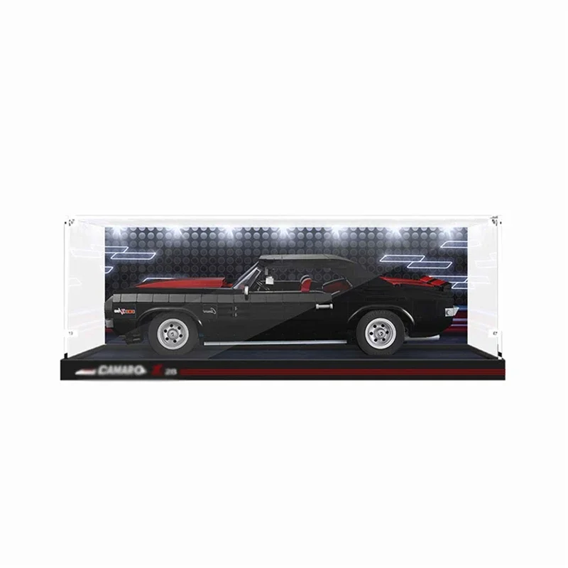 

Display Case for Lego Camaro Z28 (10304), 3MM Acrylic Display Box for Lego 10304 (No Model Set Included)