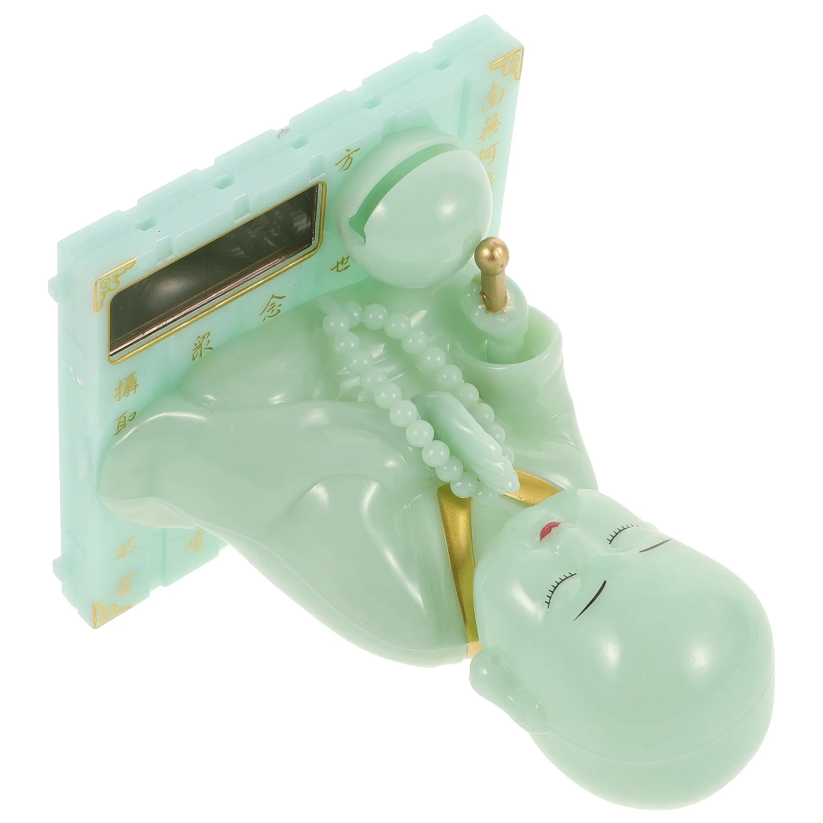 

Solar Powered Statue Car Dashboard Decor Desktop Mini Craft Crafts Decor For Home Vintage Style Home Decoration