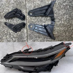 FOR Lexus RX300 RX330 RX450 2023-2024 Car Low Headlight Repair Kit Bracket Headlight Protection Ring Black Plastic Fixing Claw