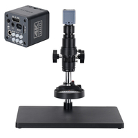 Real 4K UHD 60FPS Microscope Camera 180X Autofocus Lens Industrial Electronic Digital Microscope for Phone Repair PCB Soldering