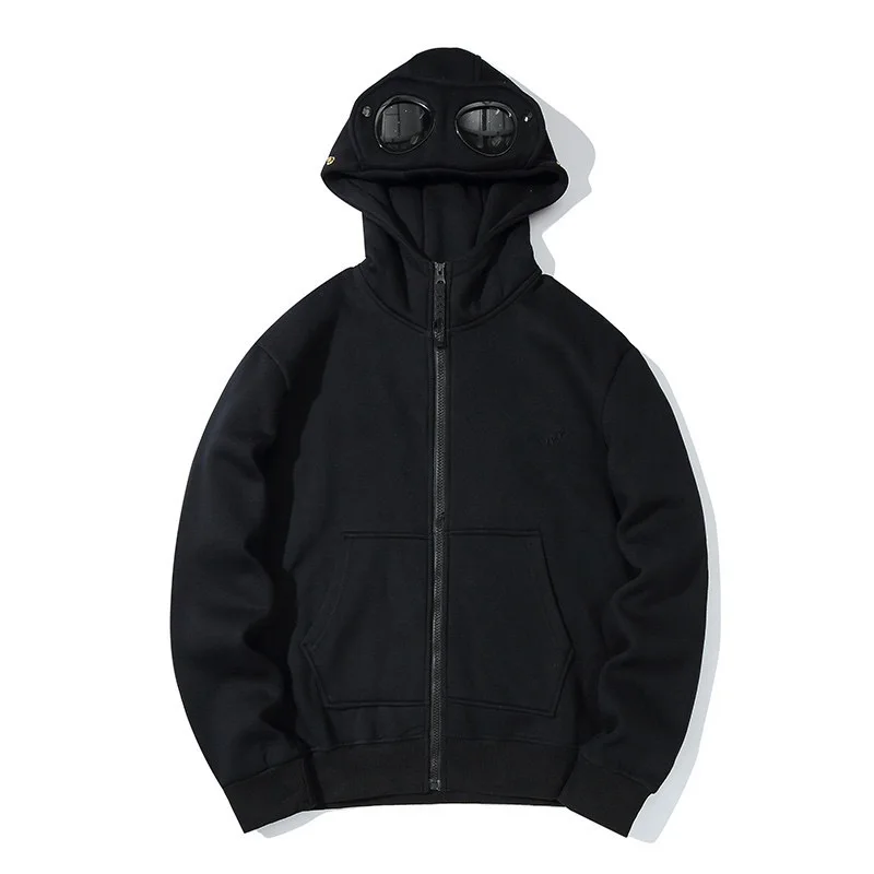 2025 Women's Spring and Autumn New Fashion Brand Trendy Style Men's Casual Couple Same Style Round Lens Style Armored Hoodie