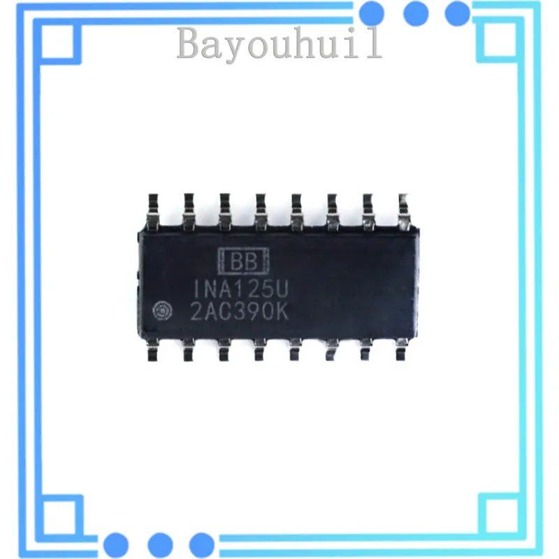 

5-20pcs INA125U/2K5 SOIC-16 IC Chip BOM list Quotation Integrated Circuit INA125U/2K5