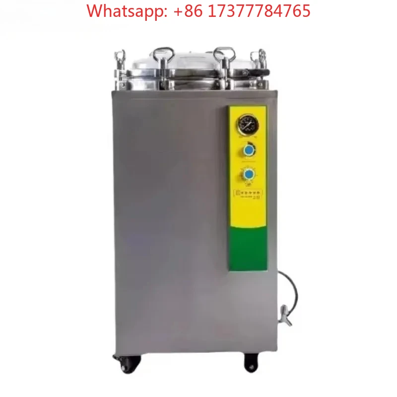 LS-35/50/75/100/120/150LJ Vertical Pressure Steam Sterilizer Laboratory Mushroom Sterilizer  Autoclave Machine