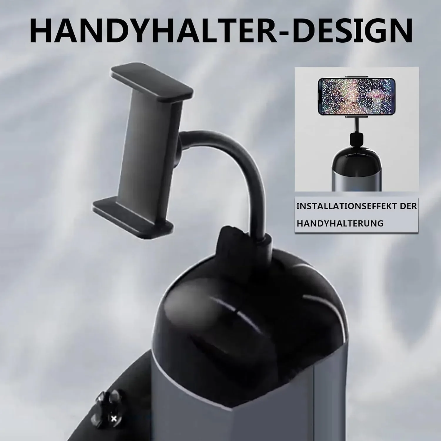 Neuankömmling Gun-Grey Handheld Mastur bator 10 Teleskop modi Telefon halter Design männliche Mastur bator Tasche Pussy Sexspielzeug für Männer