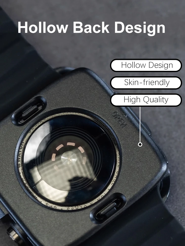 درع حافظة معدنية + حزام لساعة أبل سلسلة 9 8 7 6 5 Se HD الزجاج قطرة مقاومة للماء غطاء وقائي ل iWatch 44 مللي متر 45 مللي متر