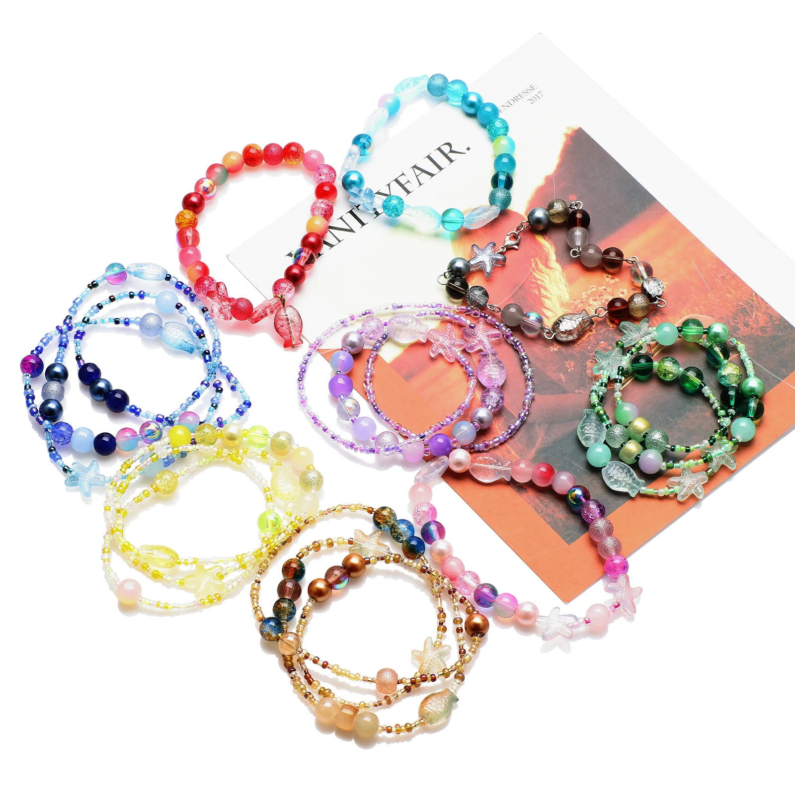 18 جرام 2-4 مللي متر الزجاج البذور مختلط الصلبة الألوان الجولة فضفاض الخرز فاصل DIY بها بنفسك صنع اليدوية كريستال خواتم سوار مجوهرات