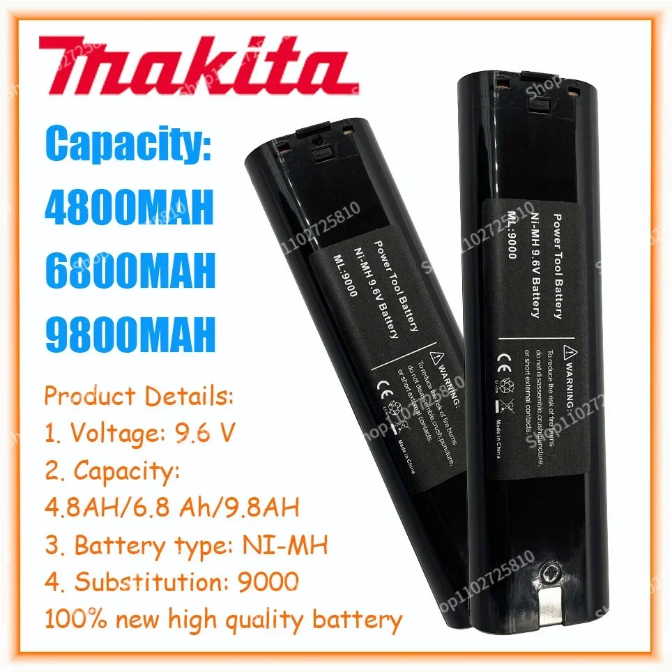 

Замена Ni MH аккумулятора Makita 9,6 в 9000 Ач/9000 Ач/902 Ач 9033 6095D 6096D 6093D 6012HD DA391D 5090D 4390D 5090D