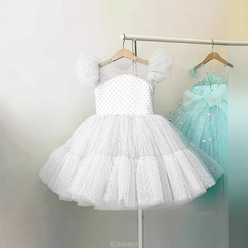 

New Girls Princess Dress Piano Recital Performance Gown Costume Kids Birthday Party Wedding Flower Girl Formal Occasion Outfit