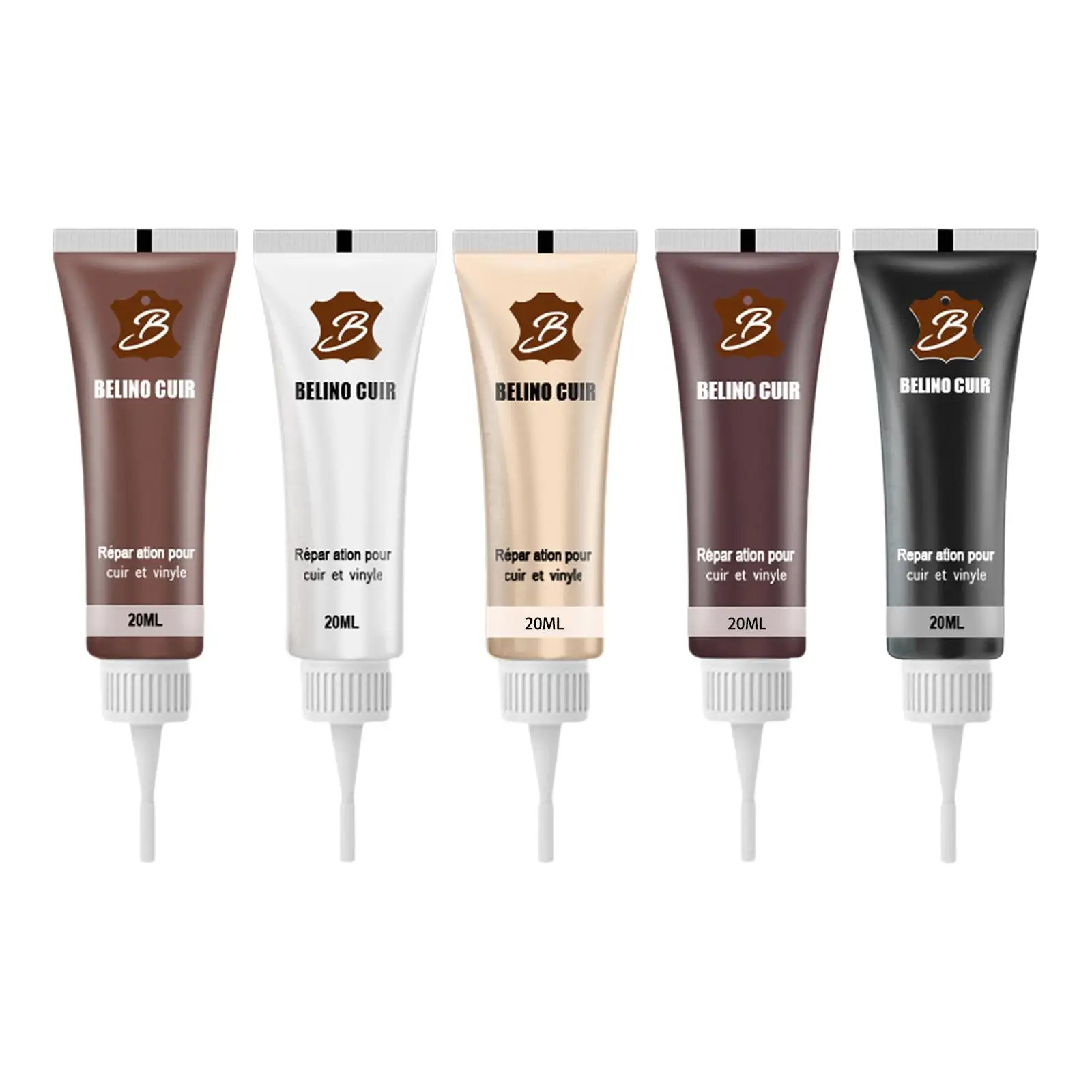 Leather Recoloring Paint Leather Color Restorer for Shoes Handbag Purse