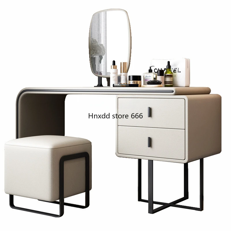 

Dresser Modern Minimalist Multi-Functional Solid Wood Dresser Nordic Makeup Table Storage Cabinet Integrated