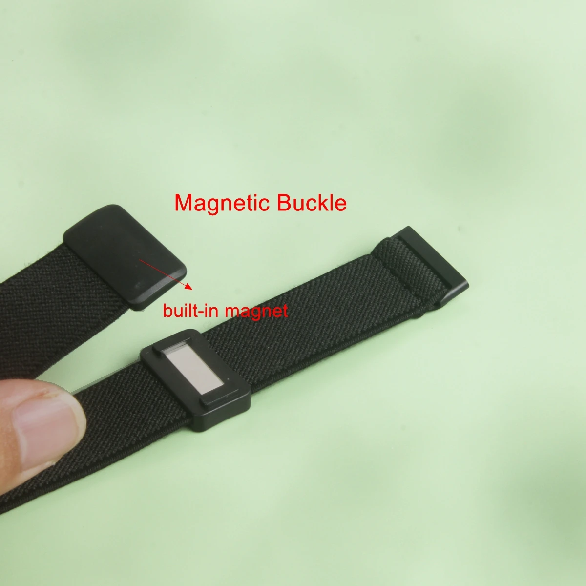 Nylon Strap for Fitbit Charge 6/Charge 5 Band Magnetic Buckle Elastic Wristband Bracelets for Fitbit Versa 2/versa 3/versa 4