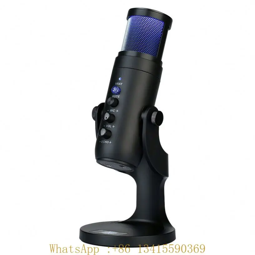 

MU900 Rgb Plastic Rgb Gaming Usb Microphone Made in China