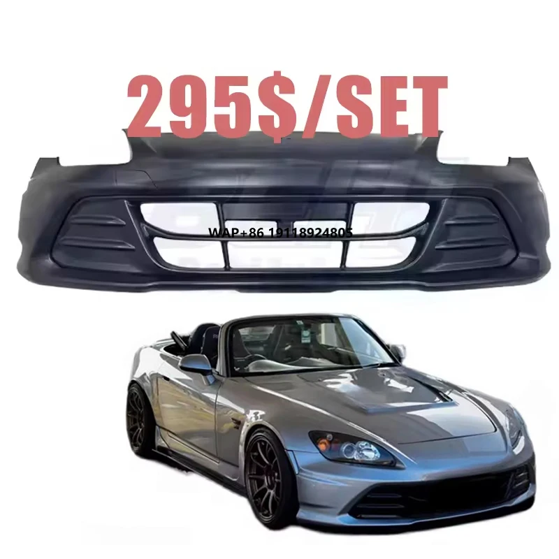 

S2000 Ap1 Ap2 Bumper Assembly Body Kit Upgrade 20Th Anniversary Style Accessories S2000 Front Bumper Lip Modify Parts Bodykit