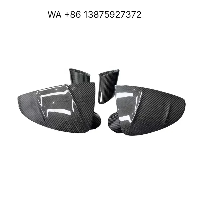 Wmwmnu High Quality M Style Dry Carbon Fiber Side Mirror Covers for MC20 Dry Carbon Fiber Mirror Housing Replacement