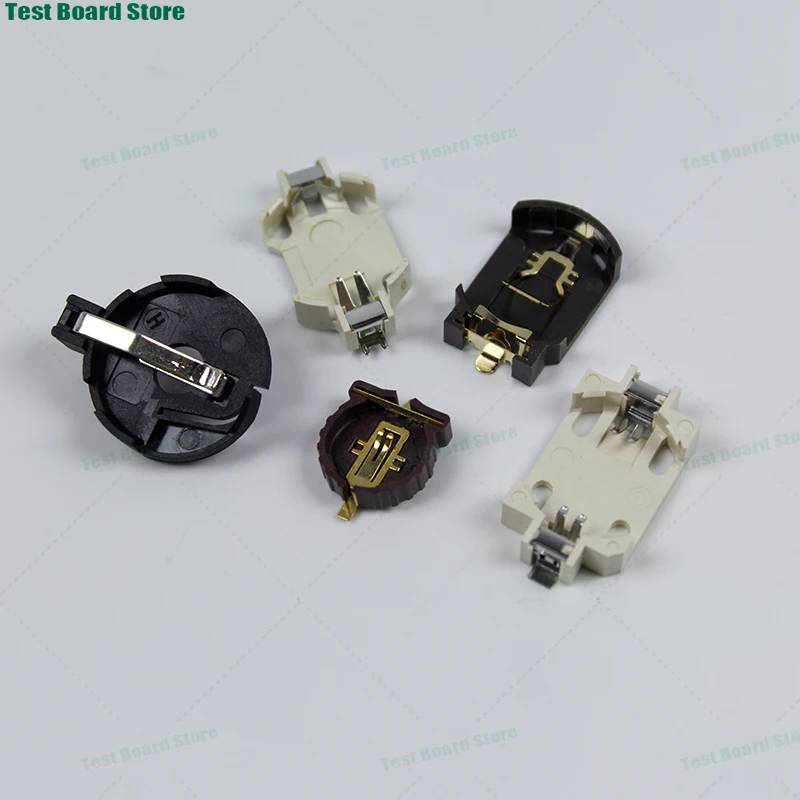 

1 piece patch 2450 button battery holder CR2032 battery box forSMD SMT coffee