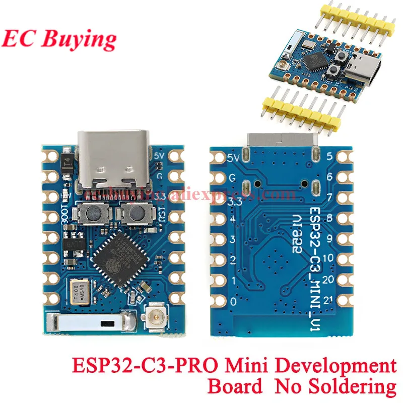 1-10 Stück ESP32-C3 ESP32C3 ESP32C6 C6 S3 H2 PRO Mini SuperMini Wi-Fi Ble Programmier-Lern-Entwicklungsboard Modul ESP32C3FN4 – Detail 10