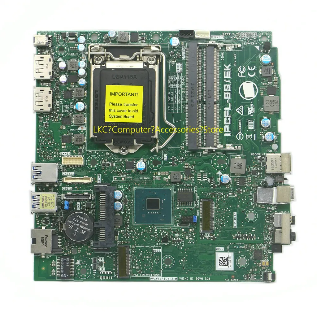 

New For Dell Optiplex 5060 7060 MFF Desktop Motherboard CN-04MFRM 04MFRM 4MFRM YKY39 0YKY39 CN-0YKY39 IPCFL-BS/EK Mainboard