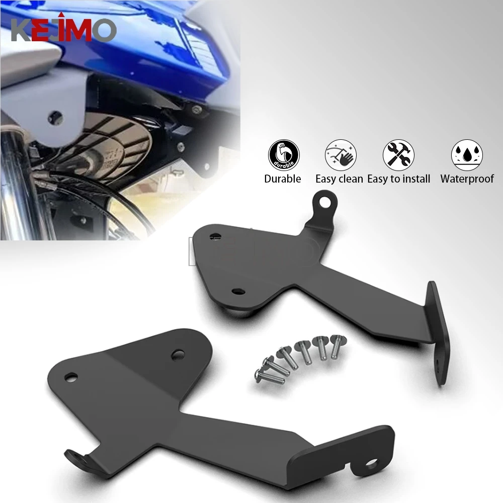 

For BMW F750GS F850GS 2017-2024 Fog Lights Auxiliary Bracket F800GS 2023 2024 Light Mounts Spotlight Bracket Spot Light Holder