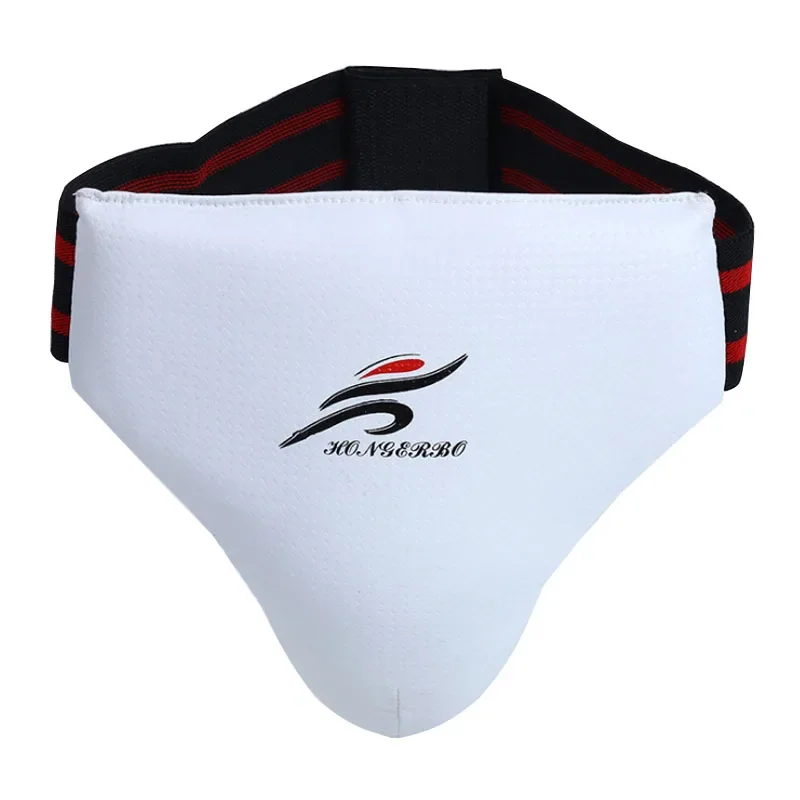 Jockstrap Taekwondo Groin Pelvic Protector Men Athletic Cup Waist Abdominal Guard Crotch for Karate MMA Boxing Kung Fu Sanda