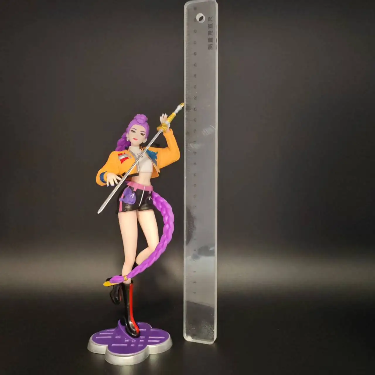 Anime kpop demon hunt série figura de ação estatueta brinquedo mesa decoração estátuas modelo ornamento halloween/natal brinquedo do miúdo presentes