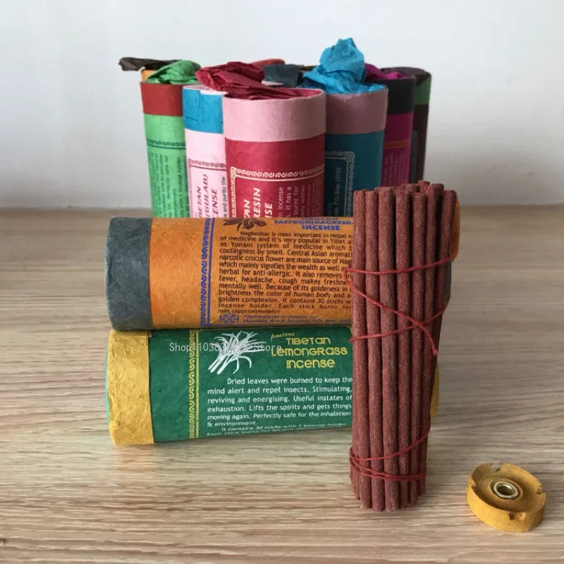 Nepalese Handmade Incense Stick Home/study/office/tea Room/yoga Room Purifying Soothing/Zen Meditation/Odor Removal Joss Stick