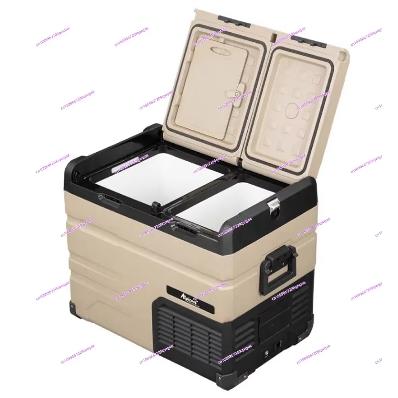 

Автомобильный и домашний компрессорный холодильник двойного назначения 12V24V — двойная дверь, охлаждающая перегородка, наружная