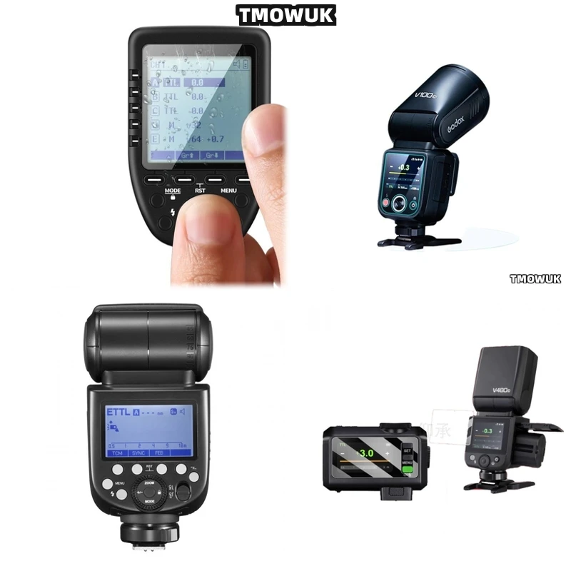 

For Godox X3 V100 V1 Pro AD600BM V860 III Flash Screen Protector, Ultra-thin Yet Tough.