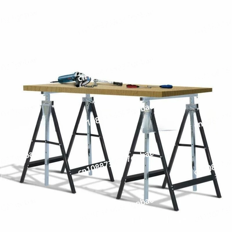 

Регулируемый по высоте складной съемный железный подъемный кронштейн 200 кг, опорная рама для пилы и лошади