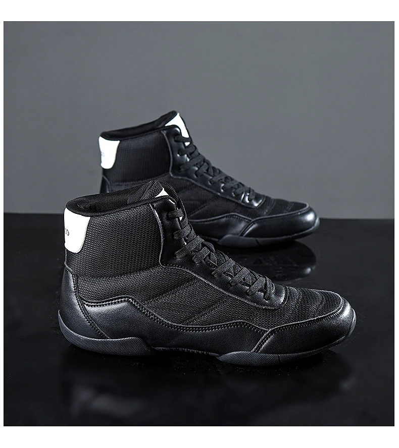 2026 Neue Trainings-Ringerschuhe für Männer und Frauen Fitness-Boxschuhe Atmungsaktive Mesh-Boxschuhe für Männer Hochwertige Ringerschuhe – Detail 12