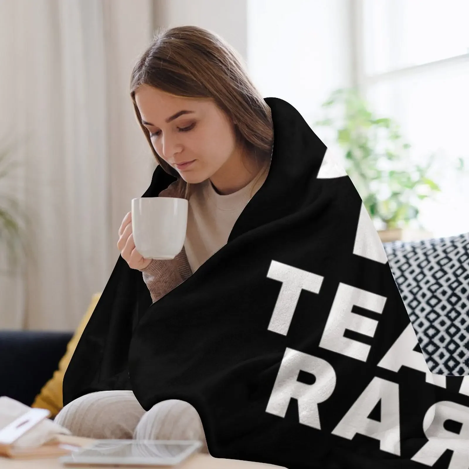 بطانية رمي Team Rar Merch Team Rar V0 Crew الفاخرة من الفلانيل الفاخرة بطانيات شتوية