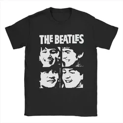 Short Sleeve T Shirt Original Clothing oversized graphic harajuku The Beatle T-Shirts for Men Creative 100% Cotton Tee Crew Neck