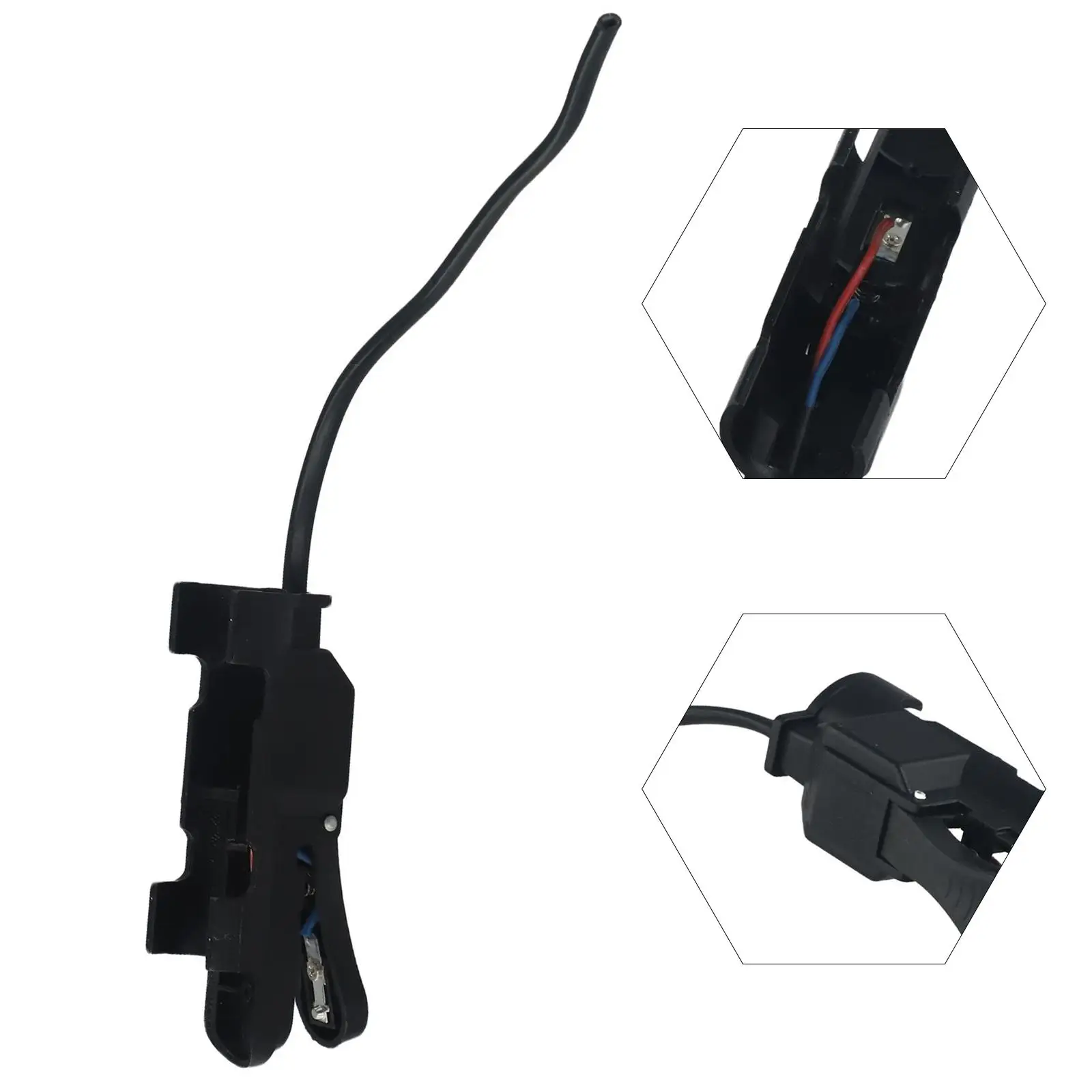 Plastic Metal TIG Trigger Switch Argon Arc- Welding Micro-Switch Housing Plastic Metal TIG Trigger Switch Electrical Accessories