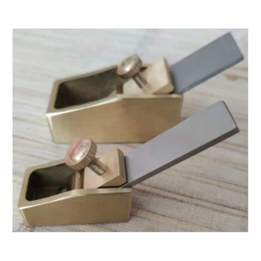 

Flat Bottom Mini Brass Planes, Violin and Guitar Making Tools, Free Shipping, 2Pcs