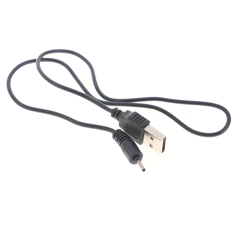 2.0mm Plug Adapter USB Charger Cable Cord For CA-100C Small Pin Phone