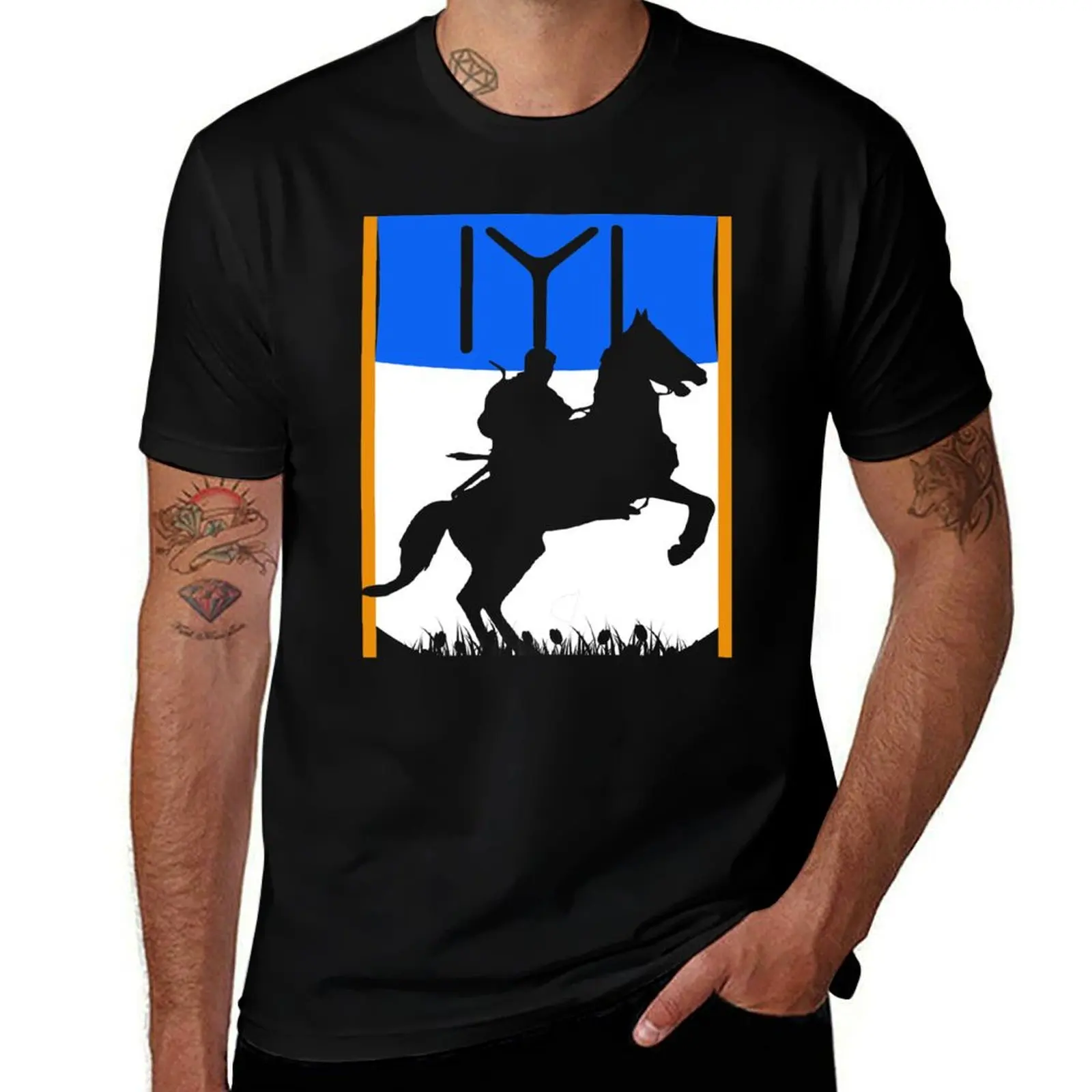 IYI Kayi Flag Ertugrul Knight Gift T-Shirt Aesthetic clothing shirts graphic tees black t shirts for men