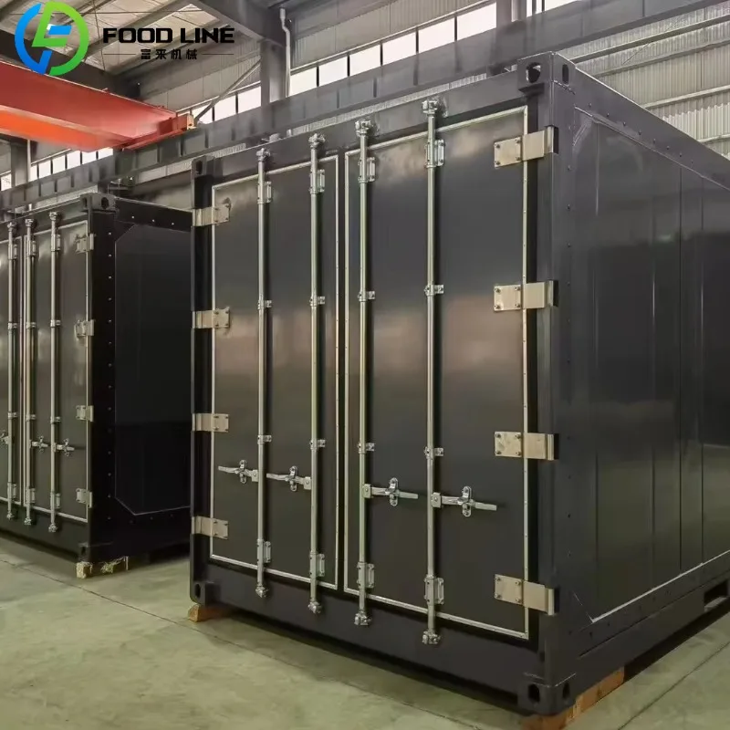 Custom Cool Room Cold Storage Refrigeration Unit Freezer For Meat Container Snacks Cold Food Storage Processing And Unit