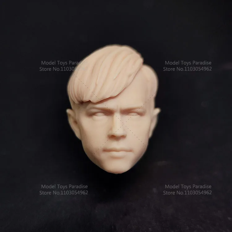 

Unpainted DIY 1/12 Scale Men Soldier New Green Goblin White Model Head Spider Man Anti Hero Head Sculpt Fit 6inch Action Figure