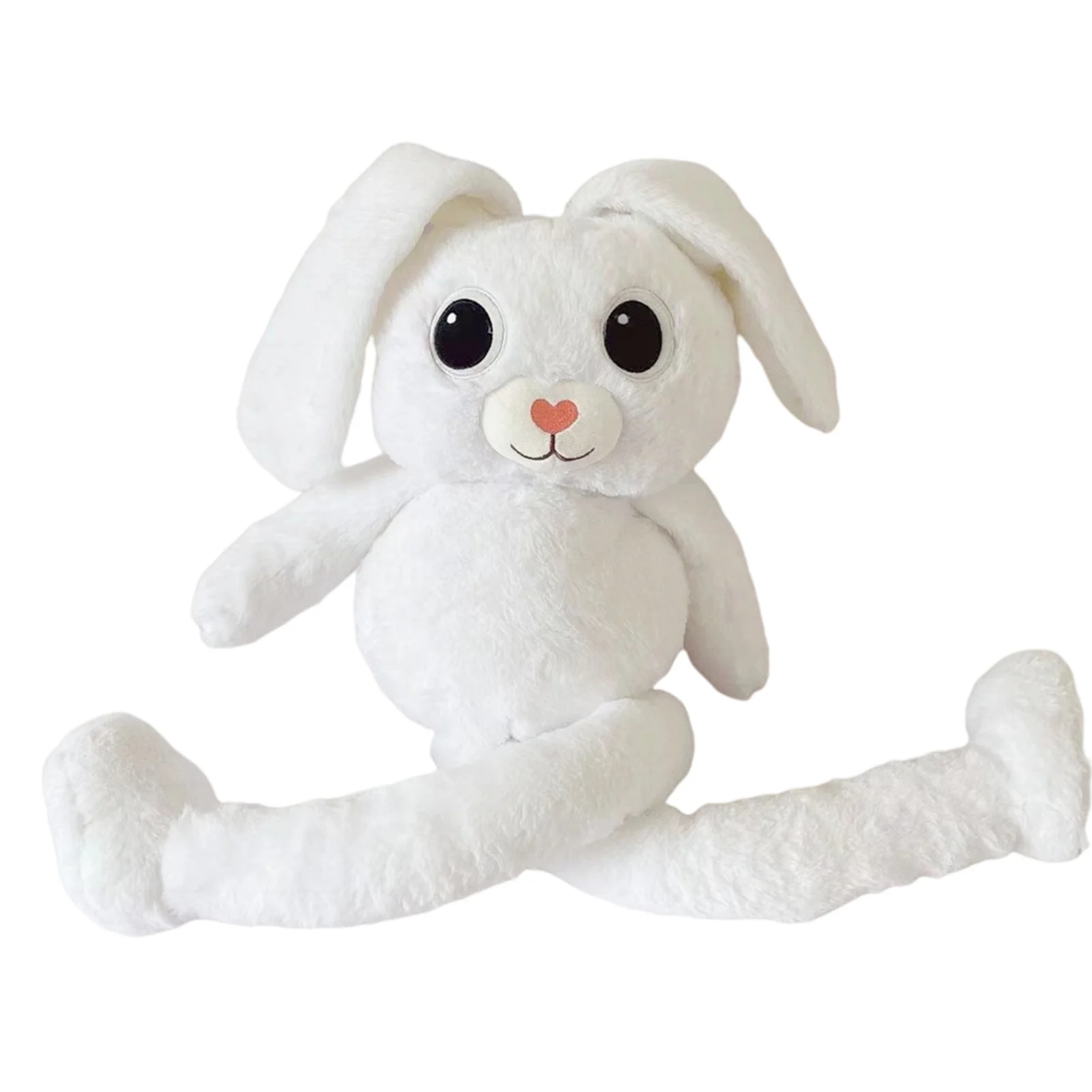 

Очаровательная мультяшная плюшевая кукла кролика с длинными ушками, мягкая игрушка, регулируемая подушка