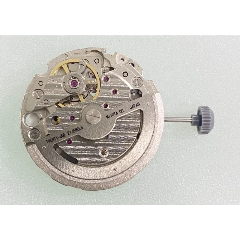 

Аксессуары для часового механизма для механизма 821A, трехконтактный одинарный календарь, механизм с серебряной гравировкой, оригинальный новый механизм