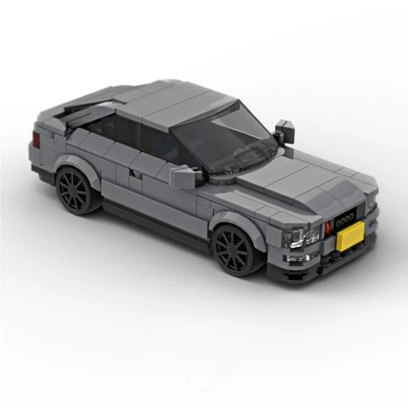 379 قطعة MOC Audier S2 4-Color الطوب أحمر/أبيض/رمادي/أسود سيارة رياضية نموذج لتقوم بها بنفسك نموذج اللبنات عيد ميلاد اللعب هدية