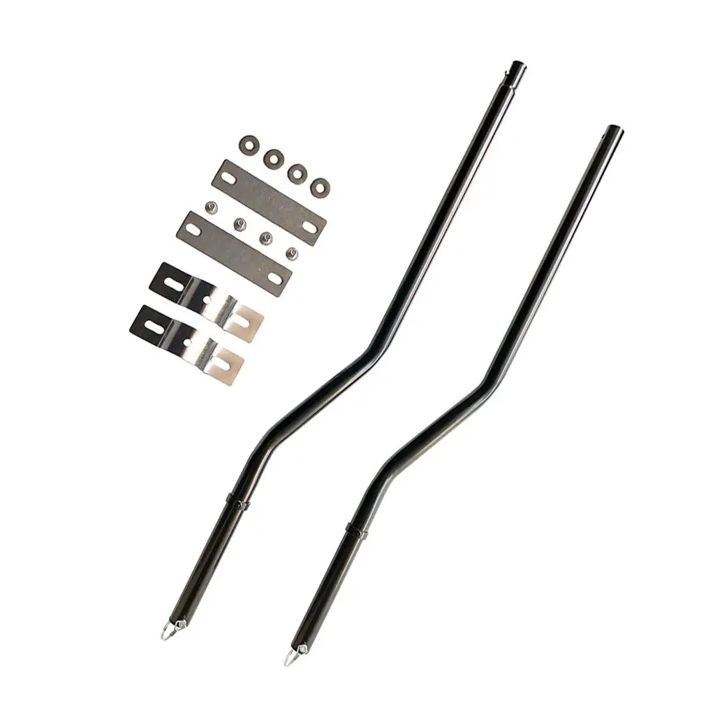 Outrigger Canoe Buoyant Boat Inflatable Stabilizer Pole Aluminum Arm Kit for Kayak Fishing Support System