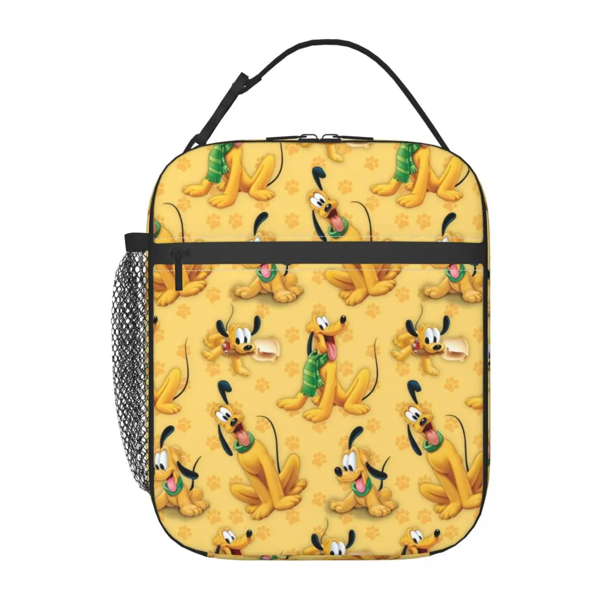 

Custom P-Plutoes Anime Insulated Lunch Bag for Women Waterproof Cartoon Manga Thermal Cooler Lunch Box Beach Camping Travel