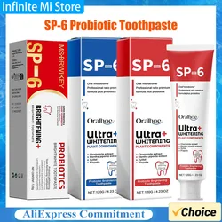 120g SP-6 Probiotic Toothpaste Whitening Tooth Remove Plaque Stains Teeth Whitener Oral Hygiene Clean Fresh Breath Dental