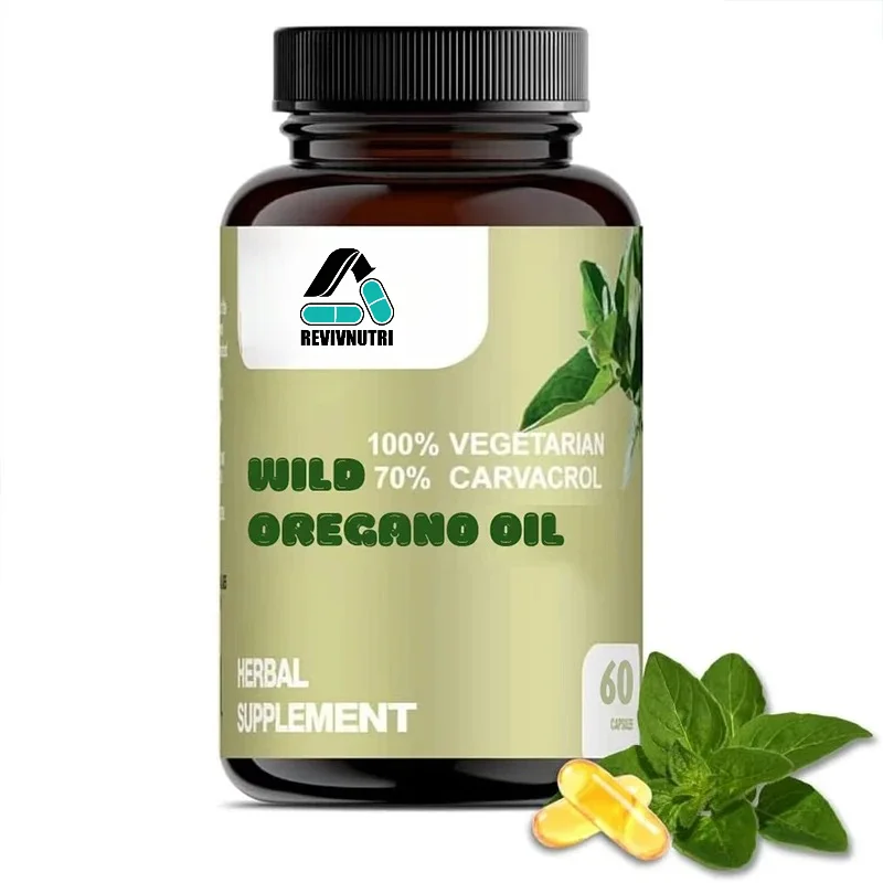 100% Vegetarian Beef Oil, Supports Digestive Health, Immune Support, Plant-based, 60 Capsules