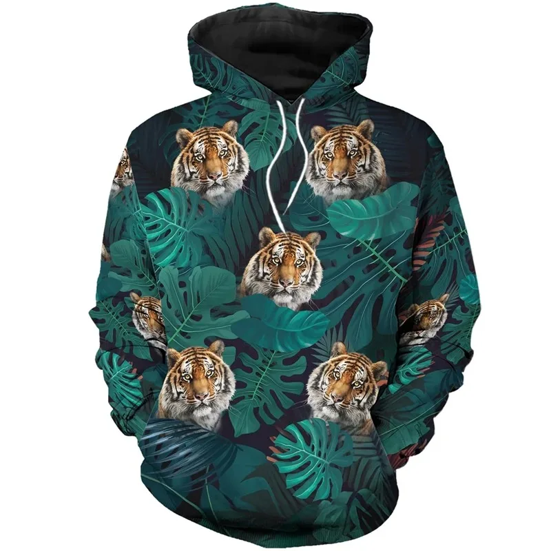 

229, весенняя мужская толстовка с 3D рисунком зверя, спортивная одежда с тигровым принтом, Harajuku, высококачественная гавайская спортивная одежда